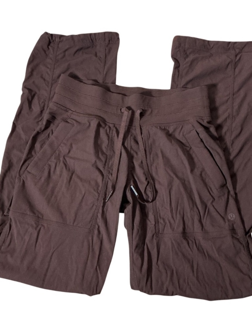 Lululemon Studio Pant II Regular Women 4 Brown Espresso Straight Leg LW5GGYR